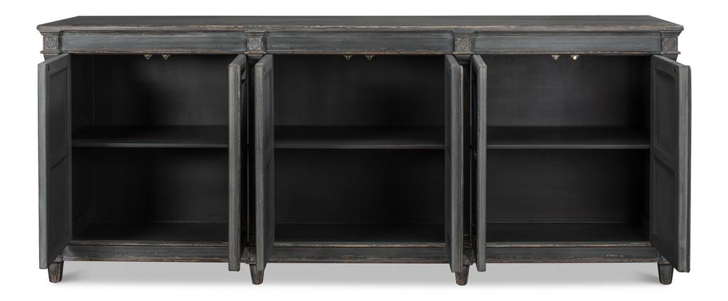 Marksman Grey Sideboard - Ornate Home