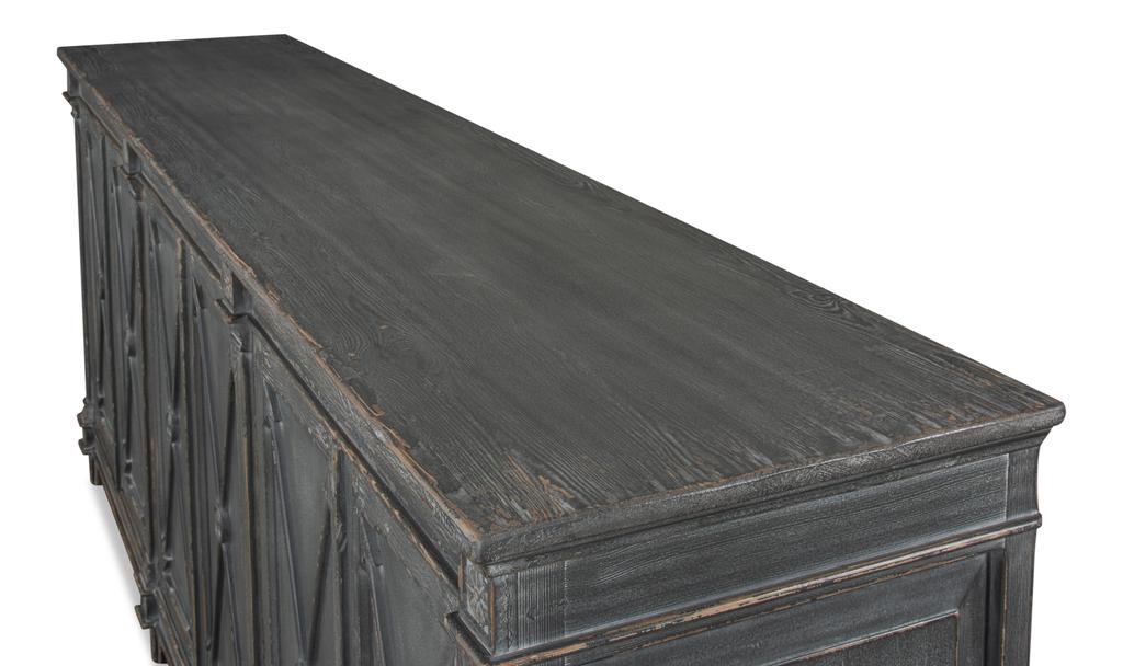 Marksman Grey Sideboard - Ornate Home