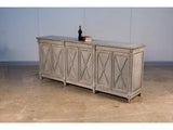 Marksman Grey Sideboard - Ornate Home