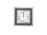 Marku Mirrored & Faux GemStones Wall Clock - Ornate Home