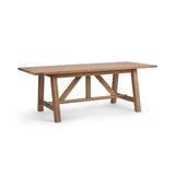 Marla Amber Toast Extendable Dining Table - Ornate Home