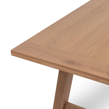 Marla Amber Toast Extendable Dining Table - Ornate Home
