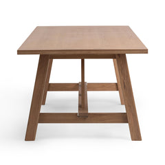 Marla Amber Toast Extendable Dining Table - Ornate Home