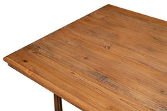 Marlborough Brown Pine Refectory Dining Table - Ornate Home