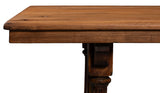 Marlborough Brown Pine Refectory Dining Table - Ornate Home