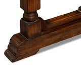 Marlborough Brown Pine Refectory Dining Table - Ornate Home