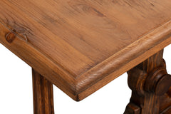 Marlborough Brown Pine Refectory Dining Table - Ornate Home