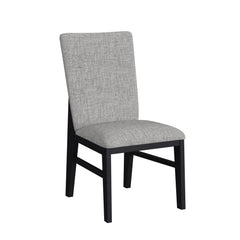 Marlene Black/Grey Dining Side Chair (Set of 2) - Ornate Home