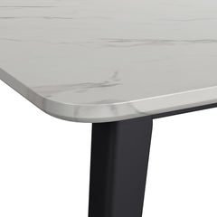 Marlene Black/White 5-Piece Standard Height Dining Set