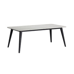 Marlene Black/White 7-Piece Standard Height Dining Set