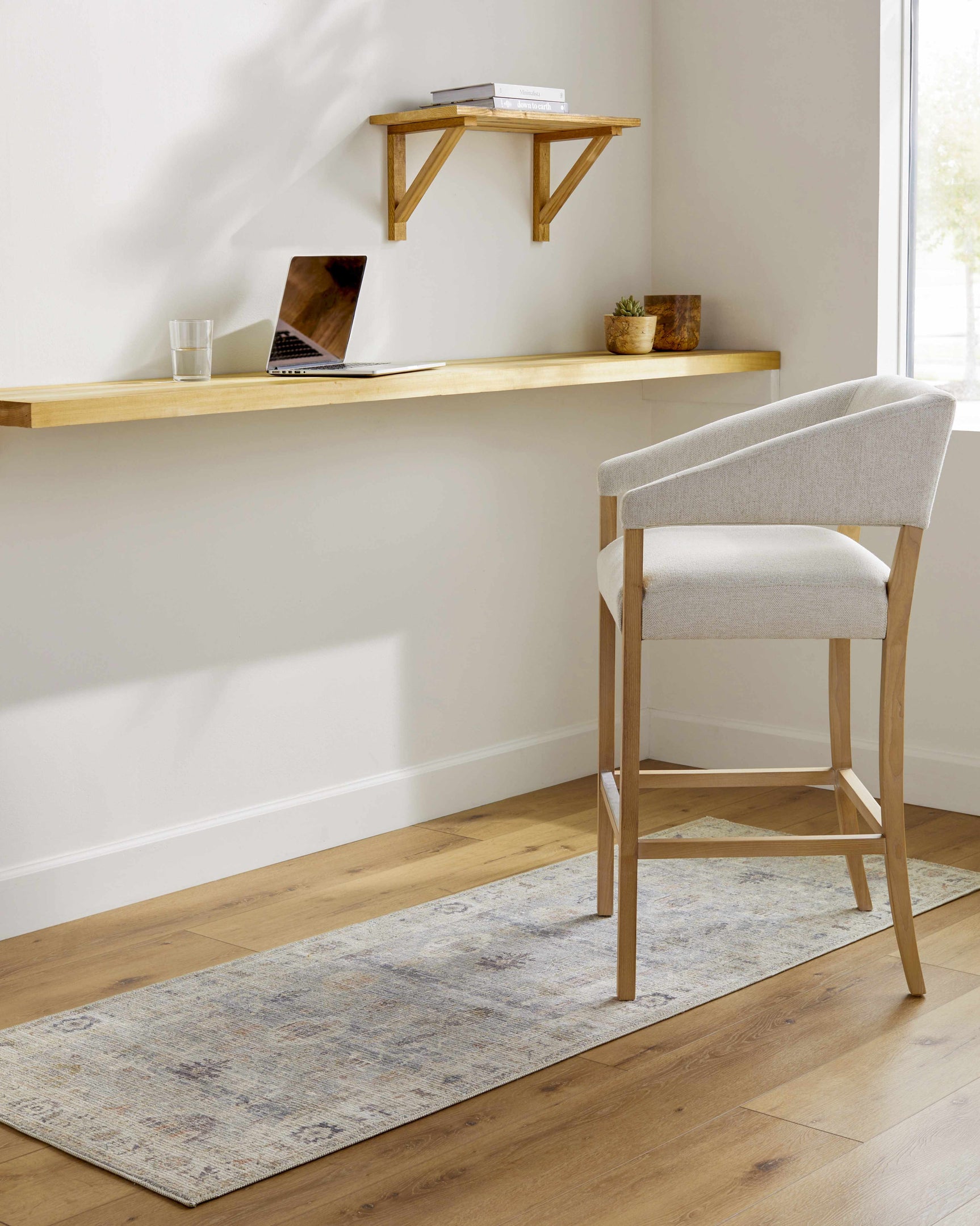 Marlene Damask Cream & Blue Area Rug - Becki Owens x Livabliss - Ornate Home