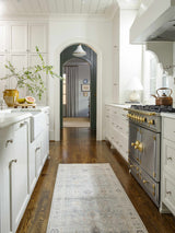 Marlene Damask Cream & Blue Area Rug - Becki Owens x Livabliss - Ornate Home