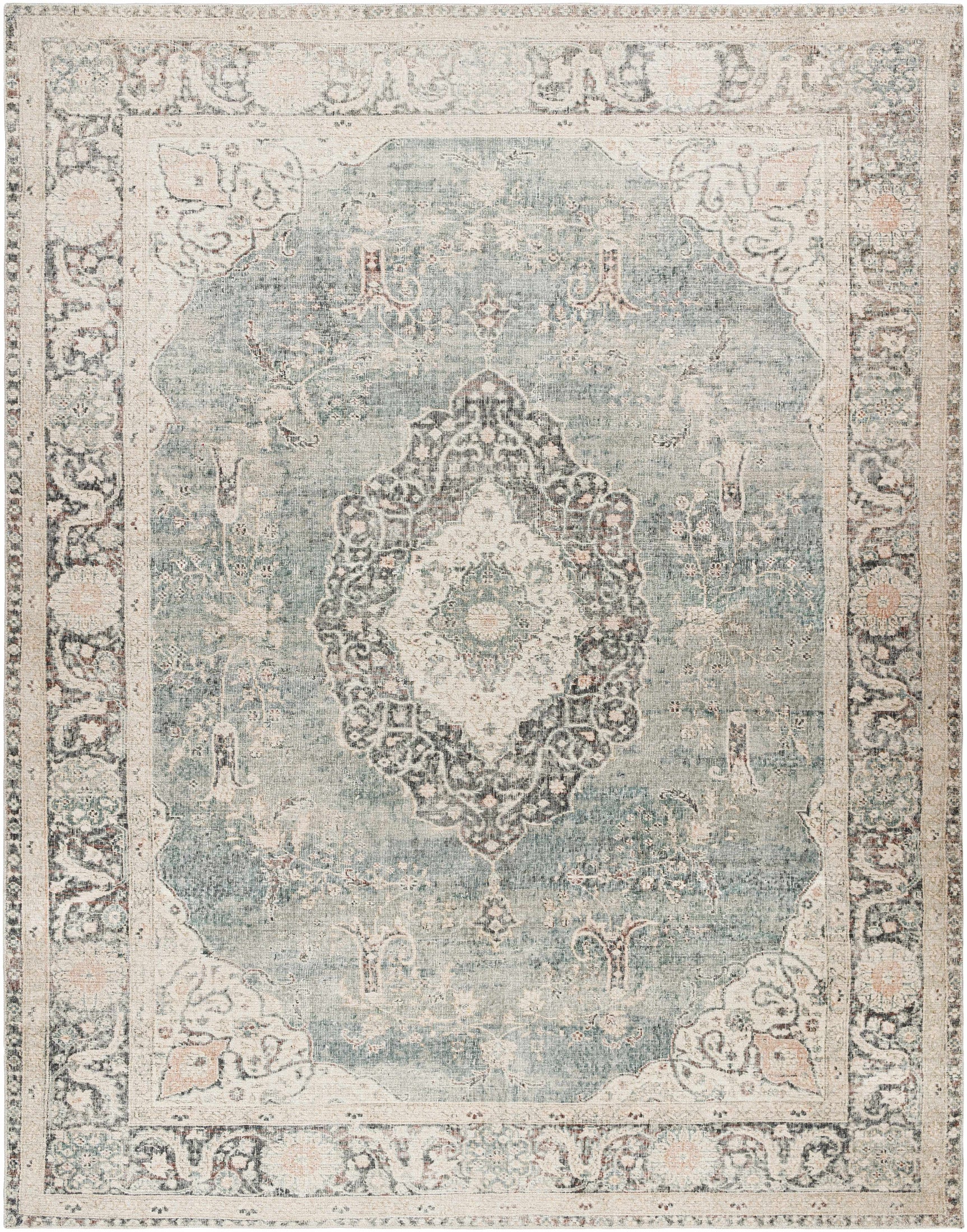 Marlene Machine Woven Becki Owens x LIVABLISS BOMN-2300 Area Rug - Ornate Home