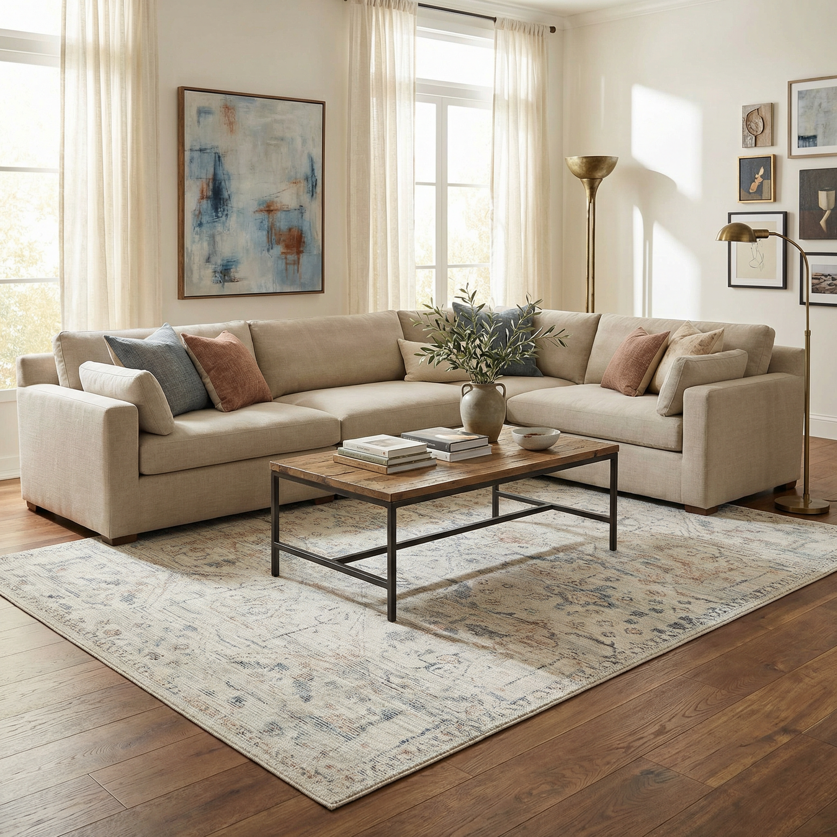 Marlene Machine Woven Becki Owens x LIVABLISS BOMN-2309 Area Rug - Ornate Home