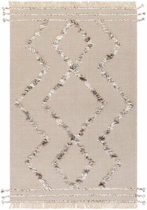 Marleston Taupe High-Low Rug - Clearance - Ornate Home