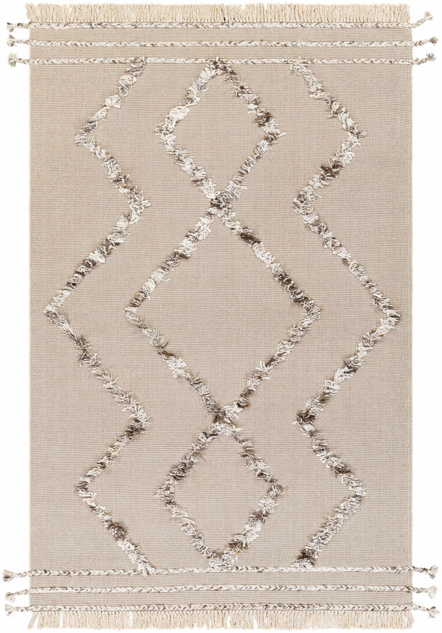 Marleston Taupe High-Low Rug - Clearance - Ornate Home