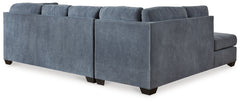 Marleton Denim 2-Piece Sectional with Chaise - Ornate Home