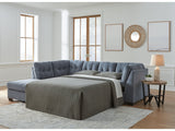 Marleton Denim 2-Piece Sleeper Sectional with Chaise (Online Special Price) - Ornate Home