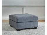 Marleton Denim Oversized Accent Ottoman - Ornate Home