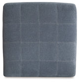 Marleton Denim Oversized Accent Ottoman - Ornate Home