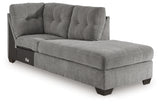 Marleton Gray 2-Piece Sectional and Ottoman (Online Special Price) - Ornate Home