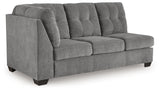 Marleton Gray 2-Piece Sectional and Ottoman (Online Special Price) - Ornate Home
