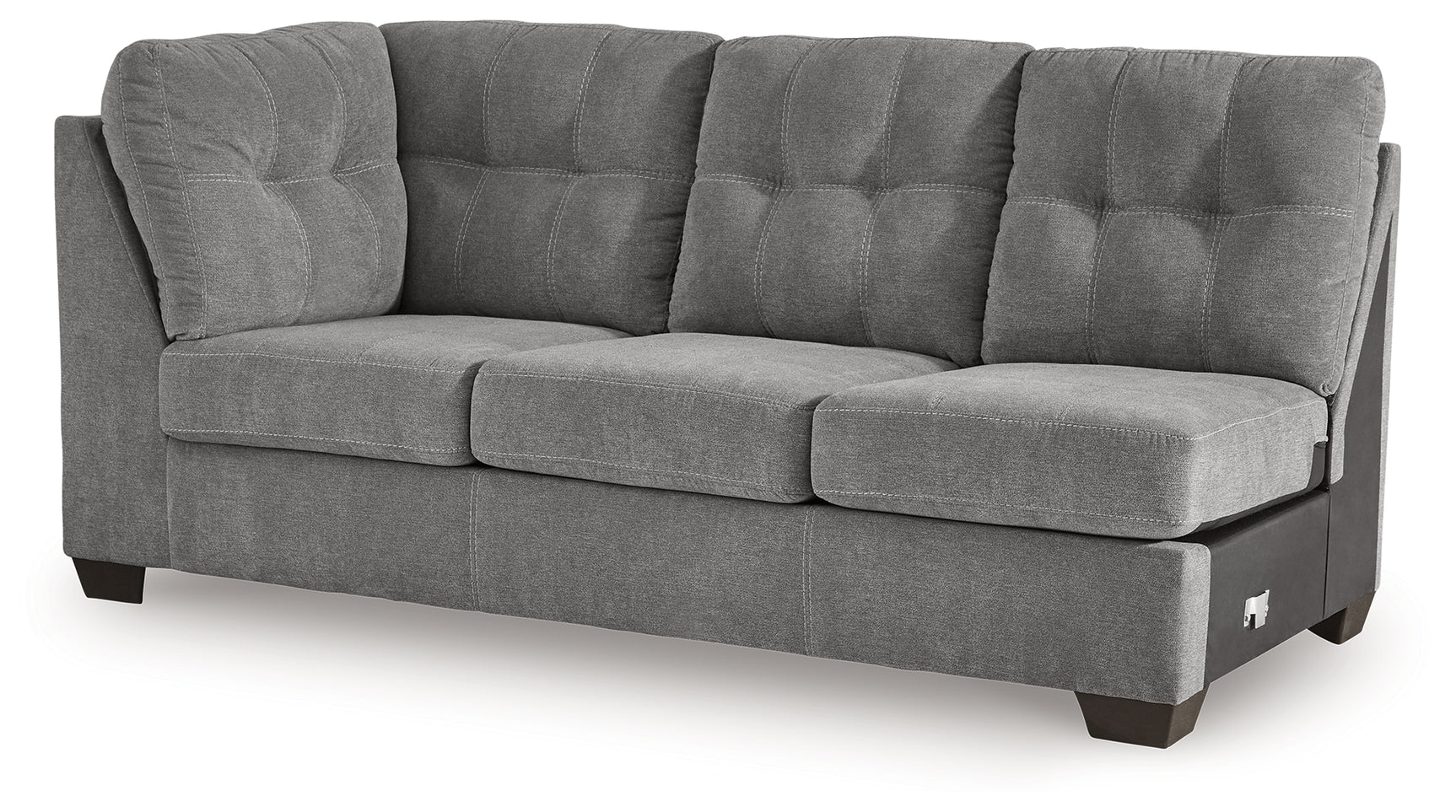 Marleton Gray 2-Piece Sectional and Ottoman (Online Special Price) - Ornate Home