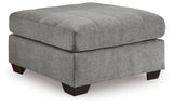 Marleton Gray 2-Piece Sectional and Ottoman - Ornate Home