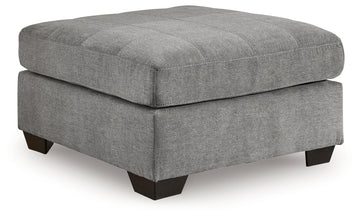 Marleton Gray 2-Piece Sectional and Ottoman - Ornate Home