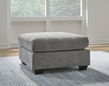 Marleton Gray 2-Piece Sectional and Ottoman - Ornate Home