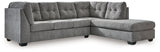 Marleton Gray 2-Piece Sectional w/Chaise (Online Special Price) - Ornate Home