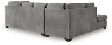 Marleton Gray 2-Piece Sleeper Sectional w/Chaise (Online Special Price) - Ornate Home
