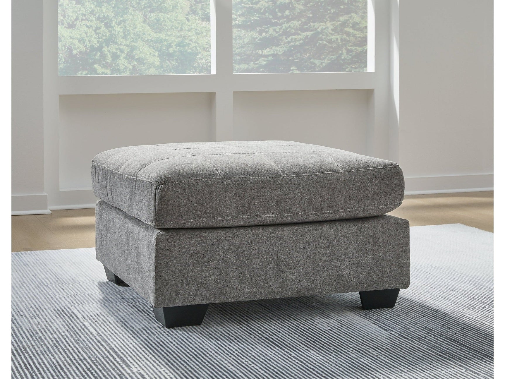 Marleton Gray Oversized Accent Ottoman (Online Special Price) - Ornate Home