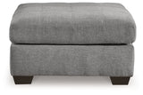 Marleton Gray Oversized Accent Ottoman (Online Special Price) - Ornate Home