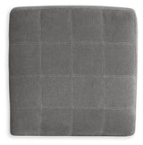 Marleton Gray Oversized Accent Ottoman (Online Special Price) - Ornate Home