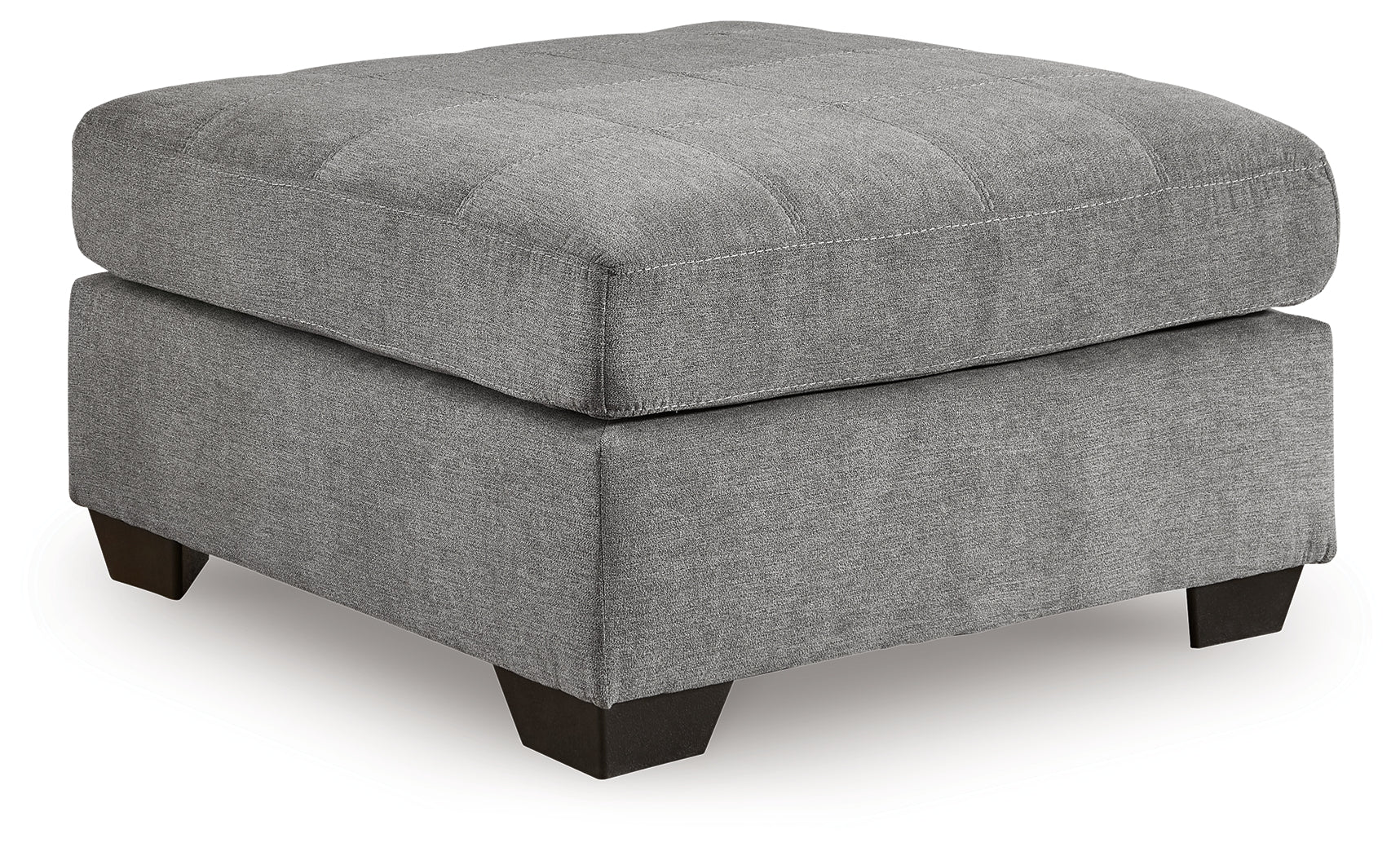 Marleton Gray Oversized Accent Ottoman - Ornate Home
