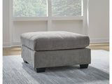 Marleton Gray Oversized Accent Ottoman - Ornate Home