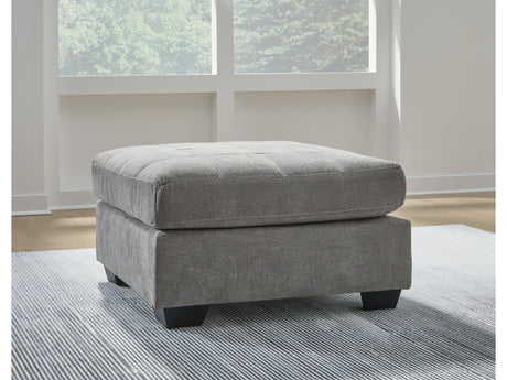 Marleton Gray Oversized Accent Ottoman - Ornate Home