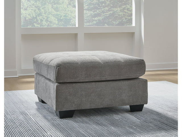 Marleton Gray Oversized Accent Ottoman - Ornate Home
