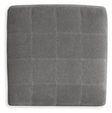 Marleton Gray Oversized Accent Ottoman - Ornate Home