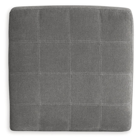 Marleton Gray Oversized Accent Ottoman - Ornate Home
