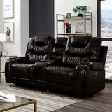 Marley Brown Power Loveseat - Ornate Home