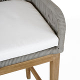 Marley Gray Bar Stool - Ornate Home