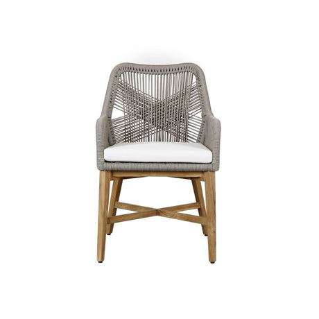 Marley Gray Outdoor Dining Chair - Ornate Home