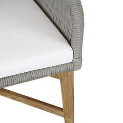 Marley Gray Outdoor Dining Chair - Ornate Home