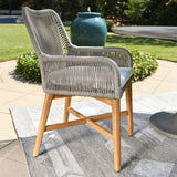 Marley Gray Outdoor Dining Chair - Ornate Home