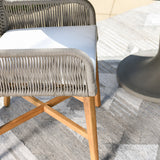 Marley Gray Outdoor Dining Chair - Ornate Home