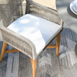 Marley Gray Outdoor Dining Chair - Ornate Home