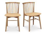 Marley Oak Dining Chair (Set of 2) - Ornate Home