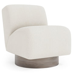 Marley Portobello - Cerused Swivel Chair - Ornate Home